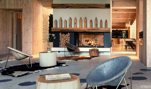 国外酒店设计案例：木材设计和现代风格相结合，Bohinj酒店重新焕发活力