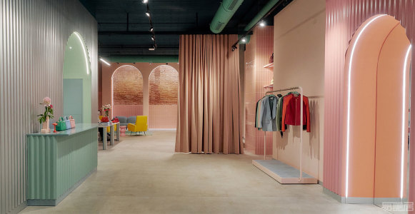 国外商业空间设计案例：结合商店、工作室和画廊于一体的Mietis旗舰店