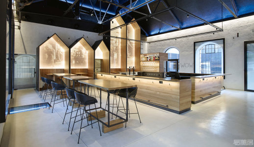 国外商业空间设计案例：集文化、设计和美食于一身的IM KULT概念店
