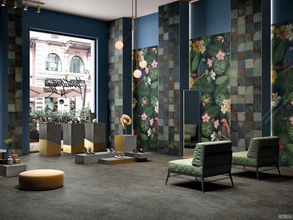 意大利瓷砖品牌ABK为空间增添一丝奢华和精致