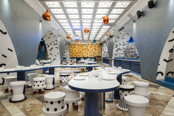 后现代主义餐饮空间设计，发挥你的想象力