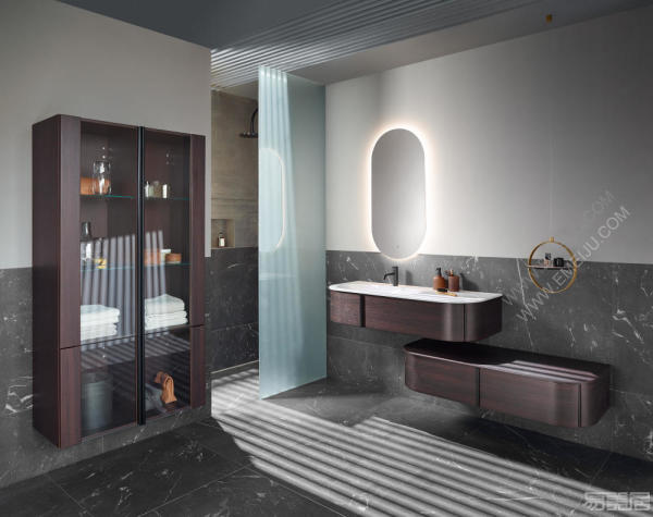 德国卫浴品牌burgbad为浴室增添了和谐感