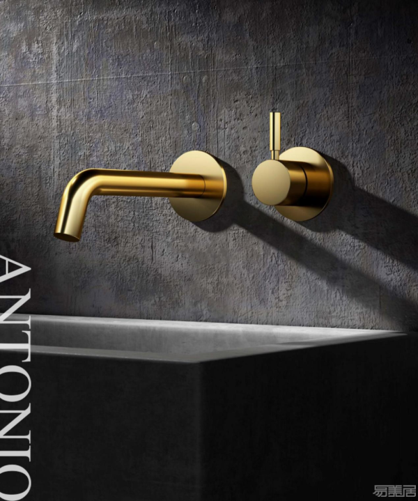 安东尼奥antonio暗装水龙头，以其独特的枪灰色设计让您的浴室焕发个性魅力！！