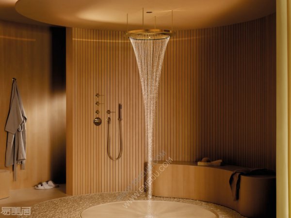 德国卫浴品牌Dornbracht当代为浴室带来动感的沐浴体验