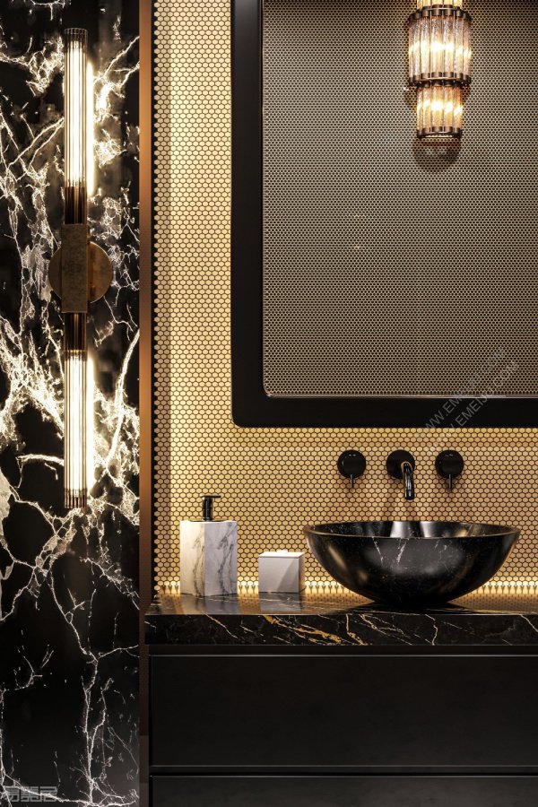 绝佳的设计感，瑞士卫浴品牌Valsecchi Marmi