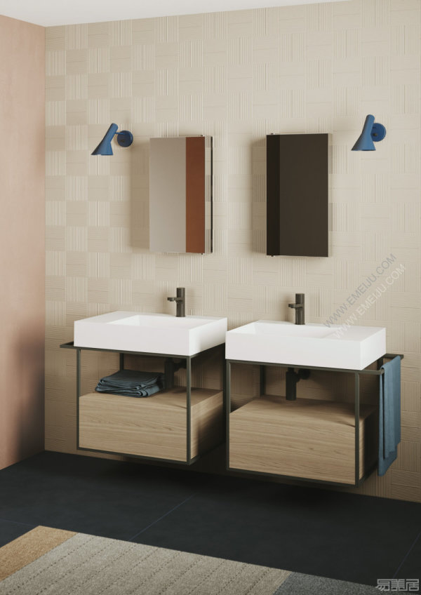 现代浴室的表达，意大利卫浴品牌AZZURRA