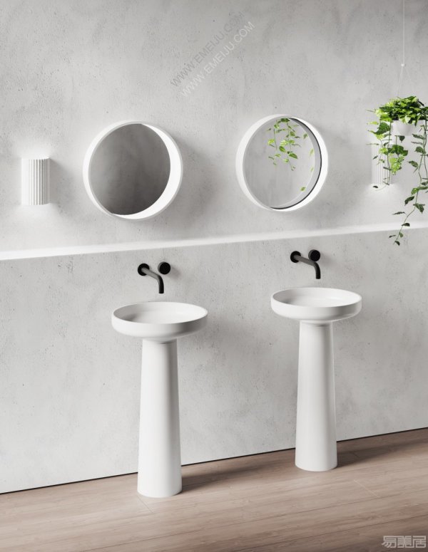 澳大利亚卫浴品牌OMVIVO为浴室带来奢华现代的感觉