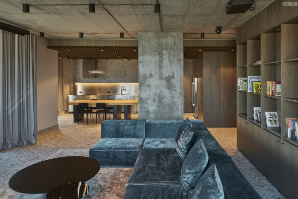 探索新理念的公寓设计，连同室内与室外