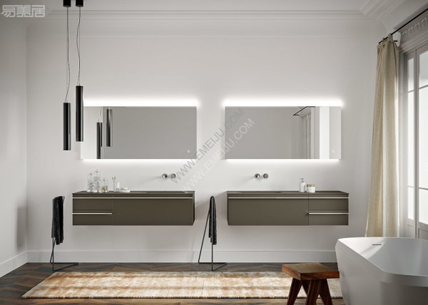 现代而优雅的设计，卫浴设计师品牌Berloni Bagno