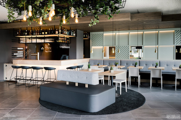 acomhotel餐饮空间设计的清新风格，营造独特气氛