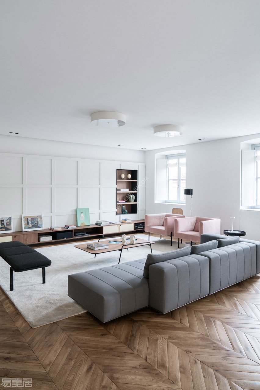 室内设计：意大利建筑师Fabio Fantolino的协调式公寓,公寓设计,意大利设计机构