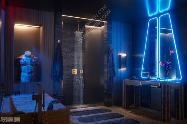 德国卫浴品牌AXOR雅生提供几乎无限的设计自由度