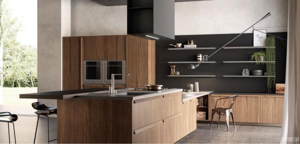 为厨房构建形色平衡，将橱柜设计化繁为简！