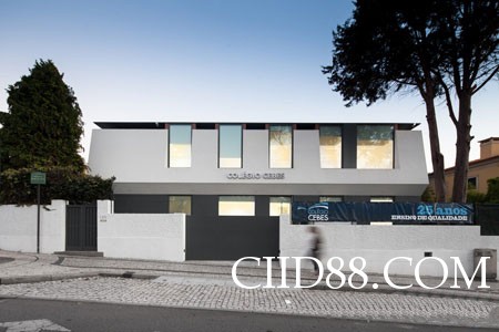 学校设计：结合流行与现代设计元素，葡萄牙Cebes学校建筑,学校设计,建筑设计