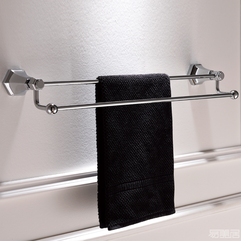 欧式新古典系列--双杆毛巾架,C CETRA,浴室挂件