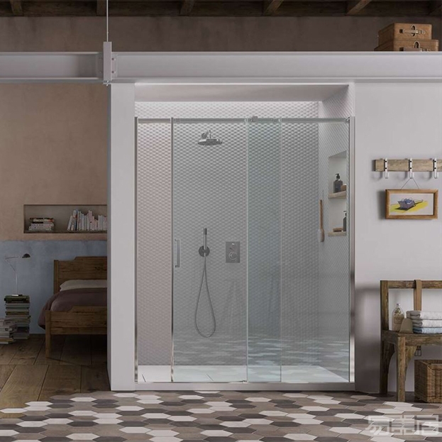 Gliss collection--shower enclosure,vismara vetro, shower enclosure