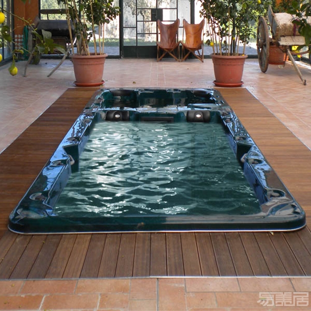Swim spa and hot tub BL-850,Built-in bathtub