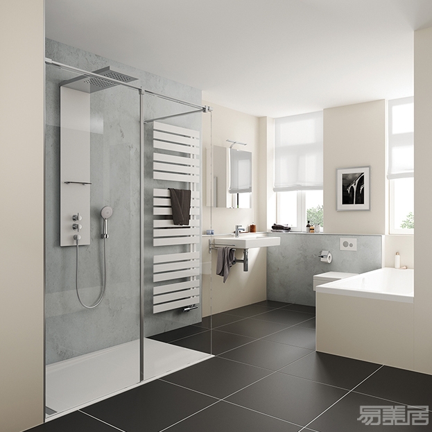 WALK IN系列--玻璃淋浴房    ,HSK,卫浴、玻璃淋浴房