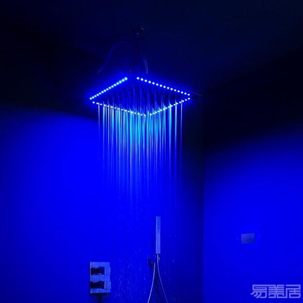 Chromotherapy-Shower head,Concealed showers
