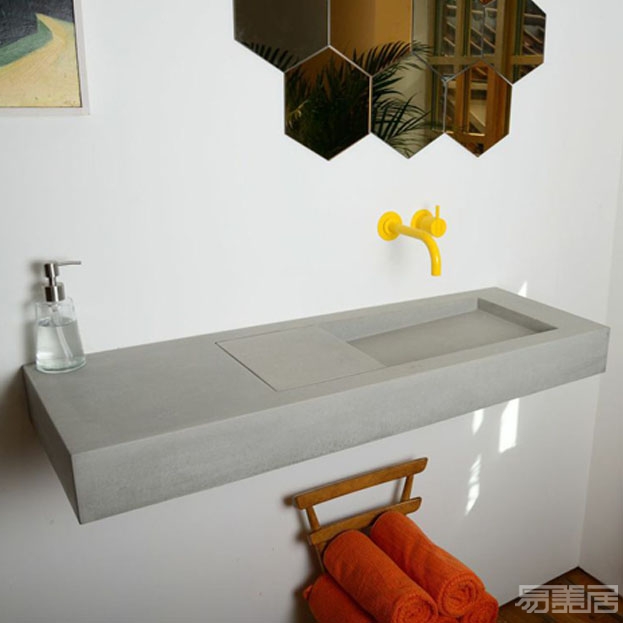 Flor系列--台盆,Kast Concrete Basins,卫浴