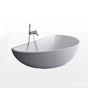 Vanity--独立式浴缸   