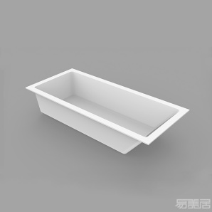 Ivory Tub Incasso-嵌入式浴缸