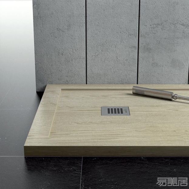 ROCKY WOOD-SHOWER TRAY,Relaxdesign, SHOWER TRAY