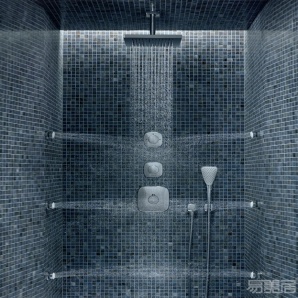 KLUDI A-QA系列--入墙式淋浴花洒  