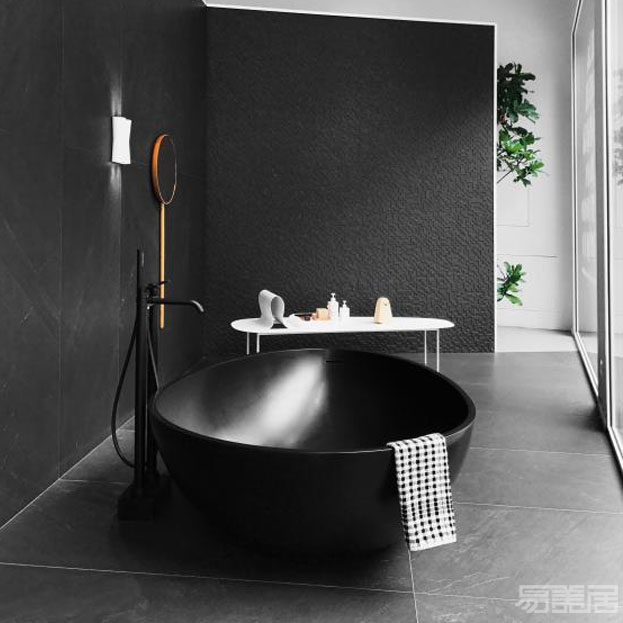 Vov Black--独立式浴缸   ,卫浴、独立式浴缸