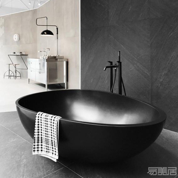 Vov Black--独立式浴缸   ,卫浴、独立式浴缸