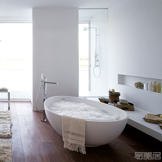 Vov White--独立式浴缸   ,卫浴、独立式浴缸