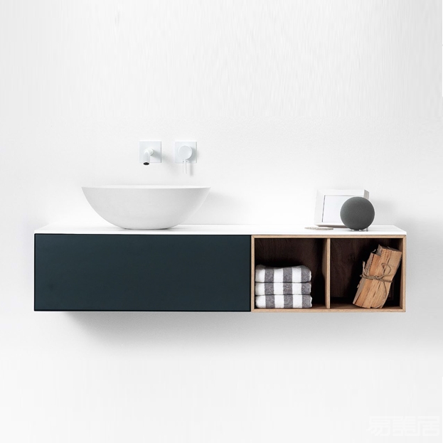 Quattro.Zero--Bathroom Cabinet,Bath,Contemporary